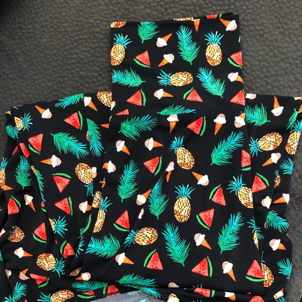 Lularoe maxi ice cream pineapples watermelons